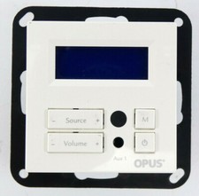 OPUS 55 Unterputz Radio 560.640.37 | Radio RDS | Weiß