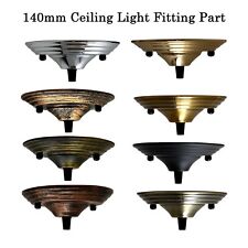 Vintage Lampenbaldachin metall