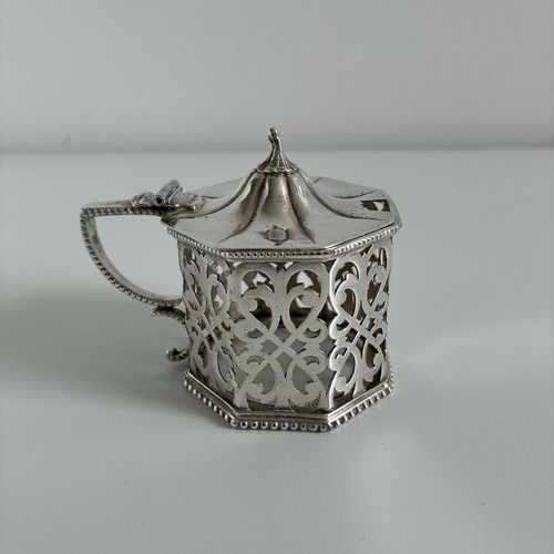 Antikes senftopf gestell - senftopf,