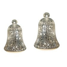 2er Set LED Deko Glocken