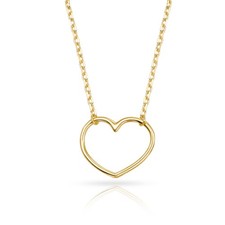 Collier Halskette Herz Gold