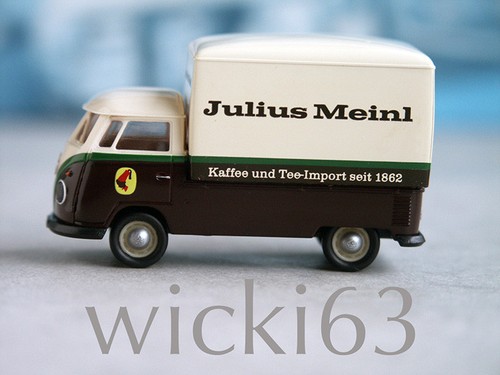 Brekina großraumkasten - vw, t1