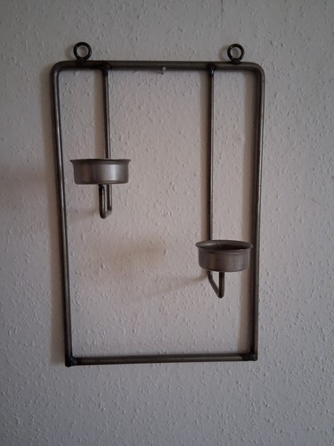 Wandteelichthalter metall - wandteelichthalter,,