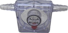 1x Aqua Mobil Strömungsanzeiger mit Kugel Durchflussanzeiger