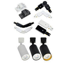 Schienensystem 1-Phasen 3-Leiter 230V Schienenleuchte EDO MEVA PRO Zubehör TOP