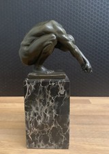 Bronzefigur männlicher akt - bronzefigur,