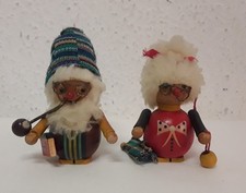 2 alte Steinbach Volkskunst