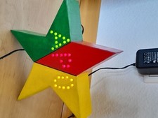 Kurden Stern Lampe. Die Lampe