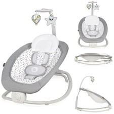 lionelo Babywippe Pascal  Grey Dove Sehr Gut