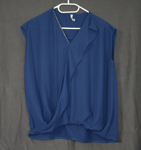 Bluse navy blau - in,