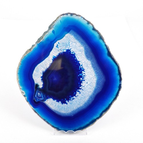 Große achatscheibe blau - große, Ø