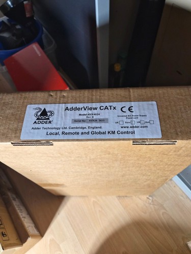 Adder adderview catx kvm 4024 - adderview,