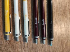 Rotring Tikky 0.3 4 Stück 0.7 1 Stück (1xGelb, 2x Weiss, 2x Weinrot, 1x Schwarz)
