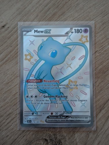 Pokémon karte mew - karte, (paf
