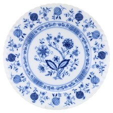 Speiseteller Royal Tettau Drache-Modell Echt Kobalt Zwiebelmuster