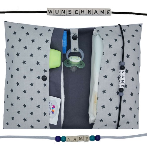 Xxl windeltasche mit name - windeltasche,