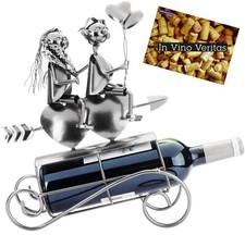 Weinflaschenhalter liebespaar - weinflaschenhalter,