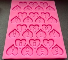 3D Fondantform Herzen