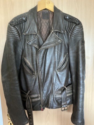 Hein gericke lederjacke braun - hein,