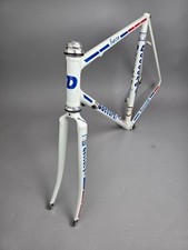 Rahmen Set Daccordi Forza vintage Campagnolo Record 53 cm frame white steel 90s