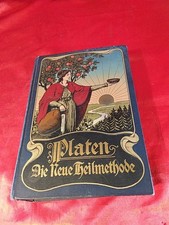 Antikes Buch Platen Die Neue Heilmethode Heilkunde Anno 1900 (5171)