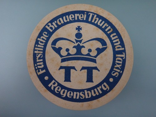 Alter bierdeckel fürstliche - bierdeckel,