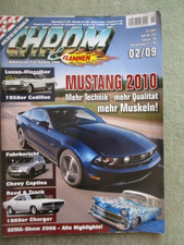Chrom & flammen 2/2009 Nr.320 Mustang 2010,69iger Dodge Charger,Captiva