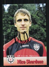 Nico Sbordone Autogrammkarte