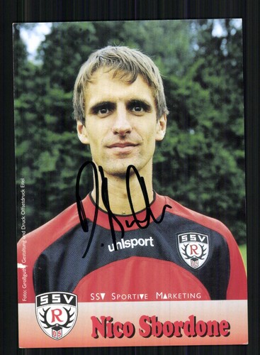 Nico sbordone autogrammkarte - nico,