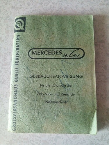 Gebrauchsanweisung merzedes - gebrauchsanweisung,