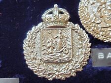 ALTES STILLGELEGTES BARBADOS POLICE FORCE MÜTZENABZEICHEN KC - SLIDER MAKER BOWLER BIRMINGHAM