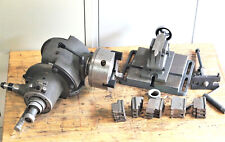 Teilapparat HOMMEL WERKE 349 Teilkopf Rundtisch Drehtisch Drehfutter Reitstock