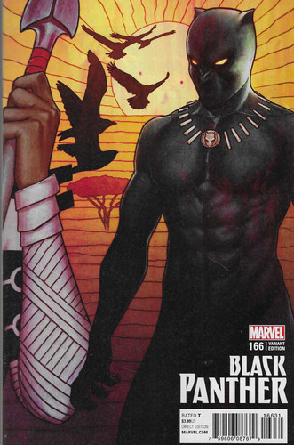 Black panther 166 2018 - black, no.166