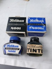 Vintage,4 x Pelikan Tintenfässer,Tintenfass,Füllfederhalter