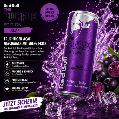 Red bull the purple - bull, edition