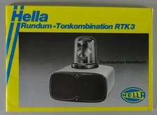 Technische Handbuch Hella Rundum-Tonkombination RTK 3 Stand 02/1979