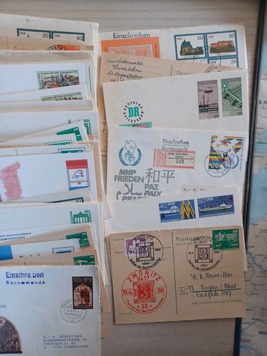Briefmarken ddr ganzsachen - briefmarken,