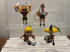 Fußball EM WM Maskottchen 4 x