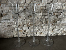 3x org. Underberg Stilglas, Glasspirale, Rastal Höhr-Grenzhausen, Logo 90er wNEU