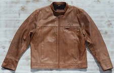 Ajs antiklederjacke - ,