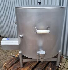 150 Liter Beistellkessel aus Edelstahl Glyzerinbadkessel Kochkessel Gastrokessel
