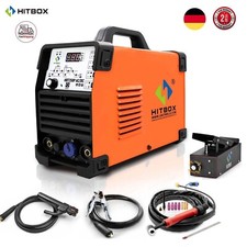 HITBOX 220V TIG Schweißgerät AC/DC WIG MMA IGBT Inverter Welder mitFußpedal DE