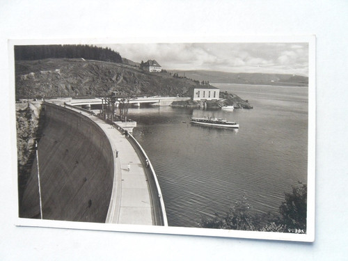 Saale talsperre staumauer - saale,