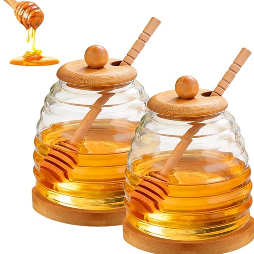 Glas honigtopf set stück - honigtopf,