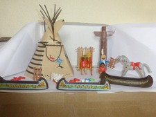 Playmobil Western Indianer Waffen Häuptlingsschmuck / Klicky Konvolut - Sammlung