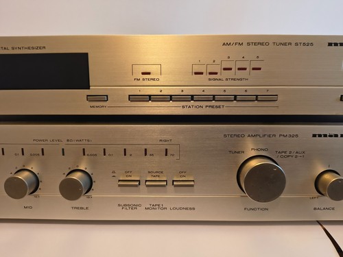 Marantz 325 525 - marantz, pm