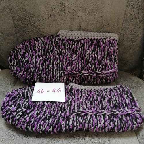 Hausschuhe gestrickt 44 - *, gr.