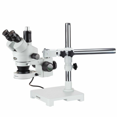 Amscope stereo zoom trinocular - amscope,