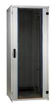 Netzwerkschrank Standverteiler Serverschrank 19 Zoll DIN 41494 lichtgrau RAL7035