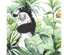 Leinwandbild Lost Zebra 30x30